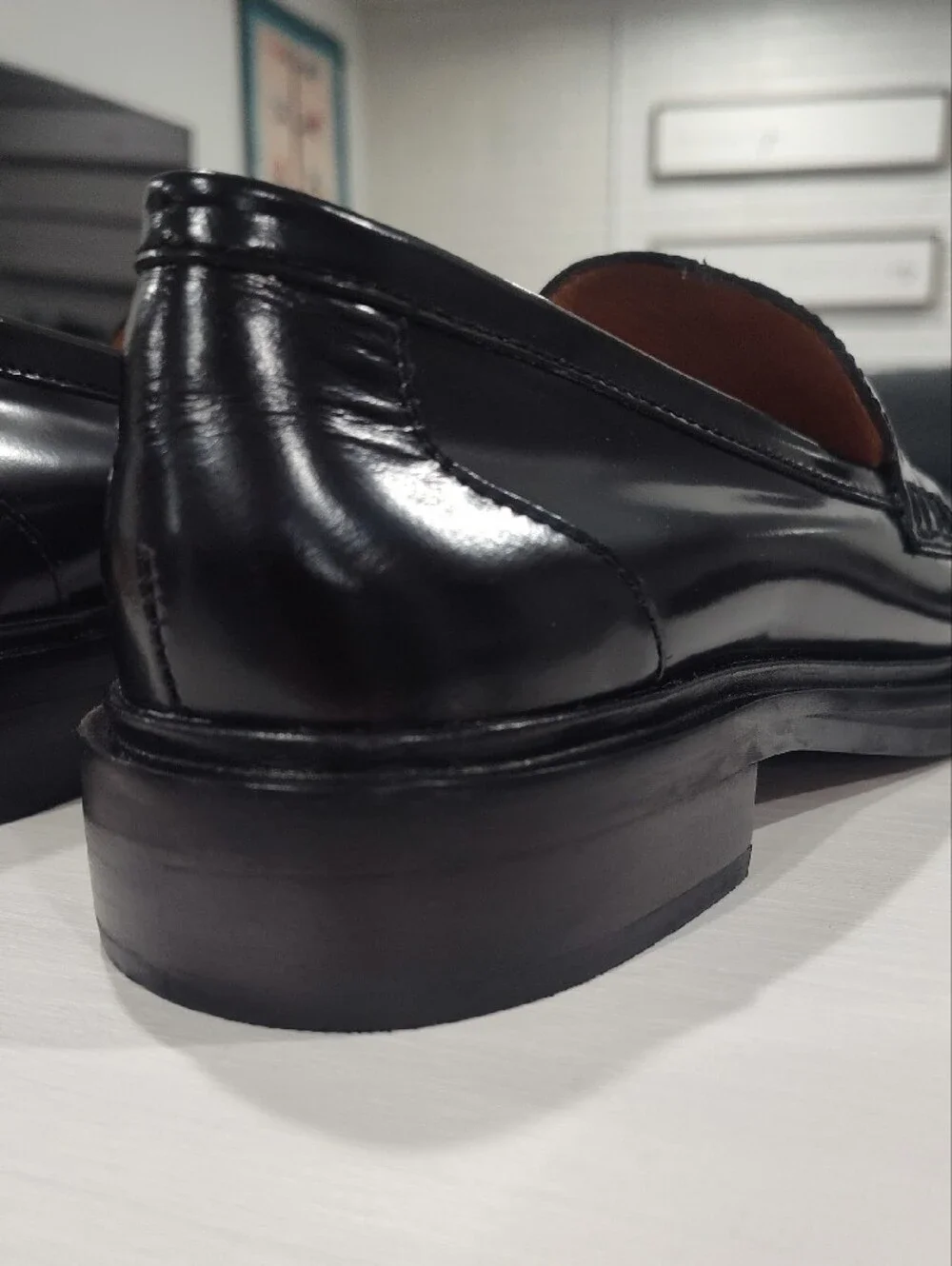 Madewell Vernon Loafer In Classic Black Size 10
